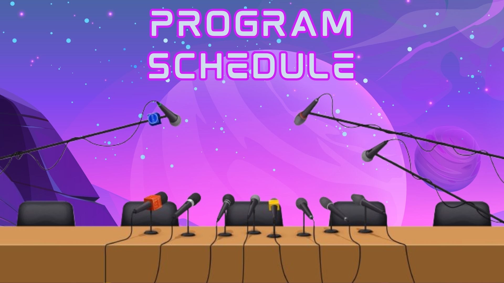 Program Schedule