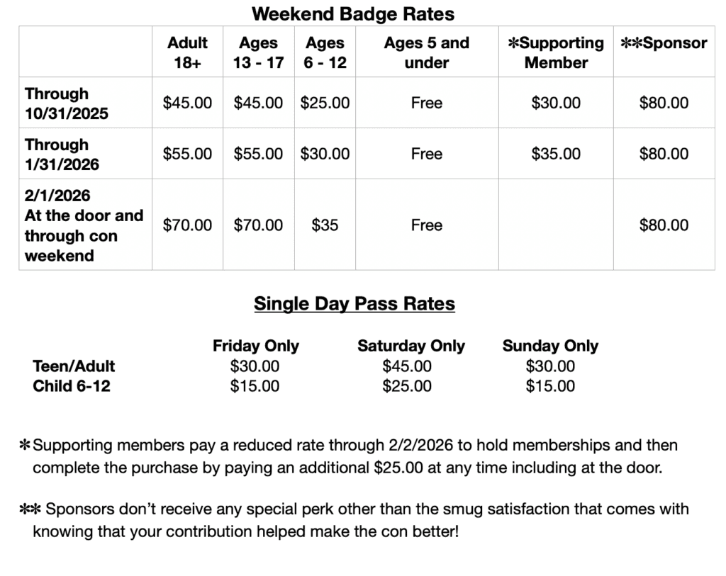 2026 Rates