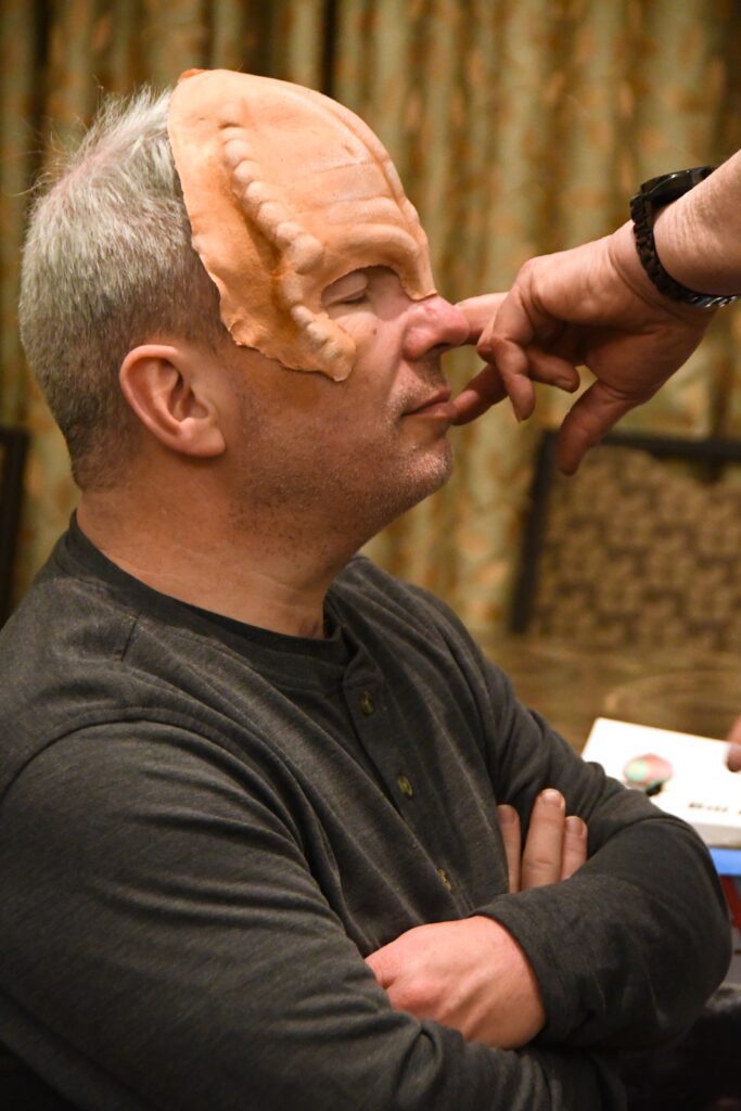 Masquerade Lounge special FX makeup demonstration