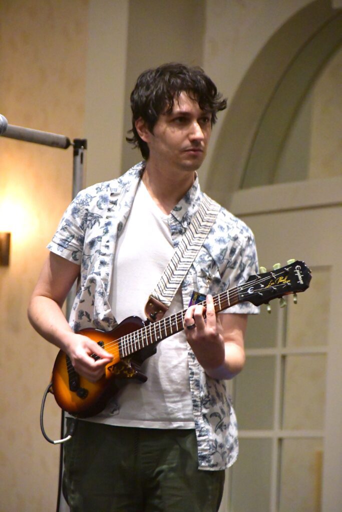 Picture of performer at Comedy Music Track